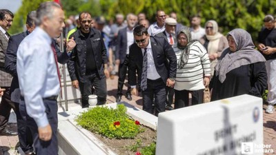 Başkan Çırpanoğlu şehitlikte düzenlenen anma programına katıldı
