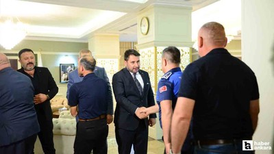 Başkan Selim Çırpanoğlu personellerle bayramlaştı