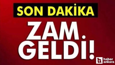 Bayram zammı açıklandı! Fiyatı 350 liradan 500 liraya çıktı
