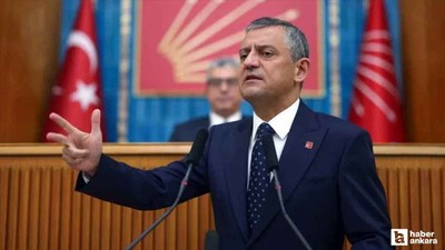 CHP Genel Başkanı Özgür Özel hakkında soruşturma başlatıldı