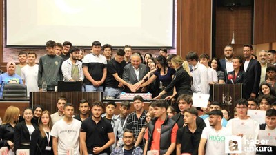 Keçiören Belediyesi stajyer öğrenciler için veda programı düzenledi