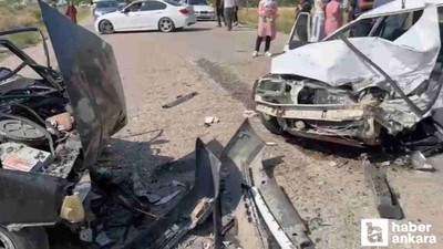 Ankara'da 3 araçlı zincirleme kazada 10 kişi yaralandı
