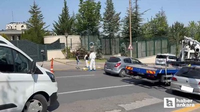 Çankaya Köşkü yakınında hareketli anlar: Polisler ayağından vurdu!