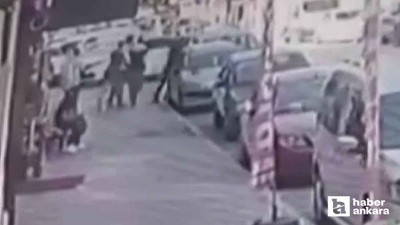 Polatlı'de kediyi tekmeleyen kişi 4 kişi tarafından darp edildi