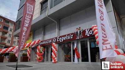 Kahramankazan Belediyesi Engelsiz Kafe gece yarısına kadar açık kalacak
