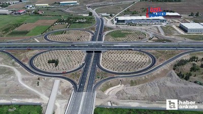 Ankara Büyükşehir Belediyesi'nden yeni köprülü kavşak projesi
