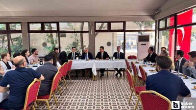 Ankara Adliyesi'nde muhabirlerle bayramlaşma töreni yapıldı