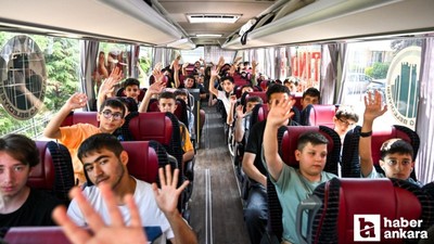 Altındağ Belediyesi Gençlik Merkezi öğrencileri Kayseri Erciyes'e gitti