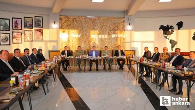 Ankara Polatlı'ya atanan Garnizon Komutanına veda yemeği!