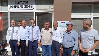 Beypazarı Kaymakamı Vedat Yılmaz'dan ilçeye veda ziyaretleri