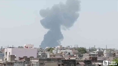 Hindistan'da yolcu uçağı kalkıştan 5 dakika sonra düştü