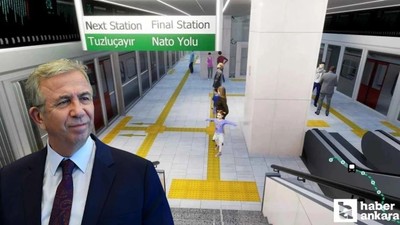 Mansur Yavaş açıkladı: Mamak Metrosunun temel atma tarihi belli oldu