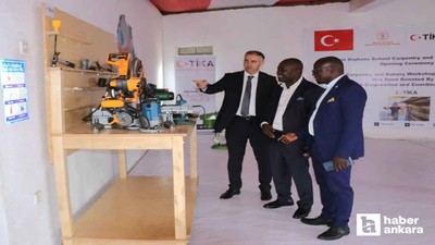 TİKA'dan Alux Yetimler Okulu'na marangozluk atölyesi!