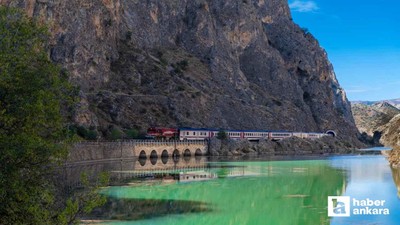 Turistik Karaelmas Ekspresi ilk seferi için Ankara'dan yola çıktı