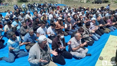 Beypazarlılar hep bir ağızdan yağmur duası etti