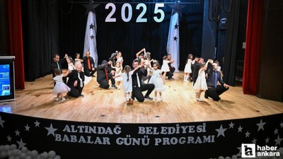 Altındağ Belediyesi Babalar Günü kutlama programı renkli anlara sahne oldu