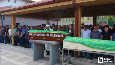 Salda Gölü'nde boğulan baba - oğul Pursaklar'da defnedildi