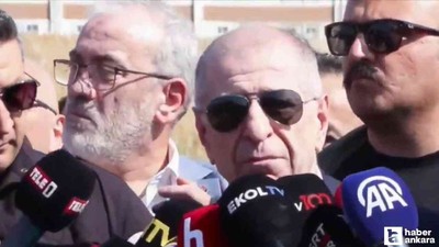 148 gün sonra tahliye olan Ümit Özdağ ilk açıklamasını yaptı