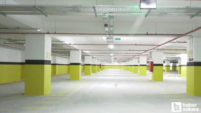 Ankara Büyükşehir Belediyesi Ulus'a kapalı otopark yaptı