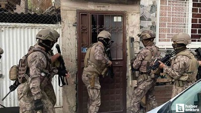 Ankara'nın da aralarında olduğu 9 ilde terör operasyonu düzenlendi