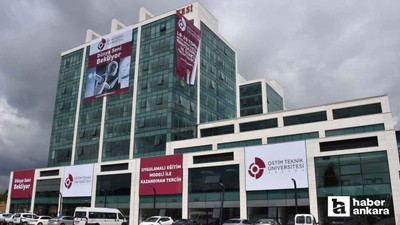 Ostim Teknik Üniversitesi öğretim üyesi alım ilanı yayımladı