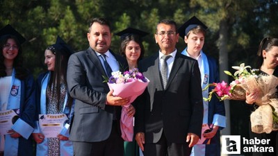 Başkan Çırpanoğlu öğrencileri mezuniyetlerinde yalnız bırakmadı