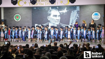 Etimesgut Belediyesi kreşlerinde mezuniyet kutlamaları yapıldı