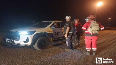 Kahramankazan'da kayıp adamı arama çalışmaları devam ediyor!