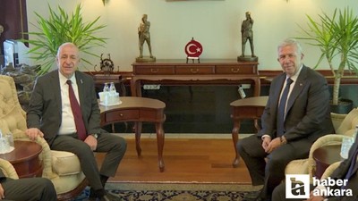 Mansur Yavaş, Ümit Özdağ ile bir araya geldi