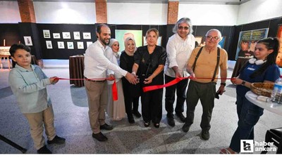 Suriyeli sanatçıdan başkentte Doğunun Fırçası sergisi