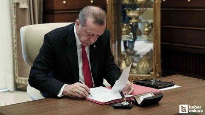 Cumhurbaşkanı Erdoğan'ın imzasıyla yeni atama kararları Resmi Gazete'de!