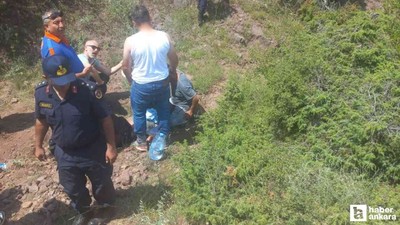 Kahramankazan'da 2 gün önce kaybolan şahıs ağaçlık alanda bulundu