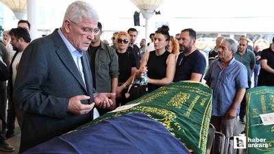 Müsavat Dervişoğlu Ankara'da öğretmeninin cenazesine katıldı