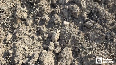 Sakarya Meydan Muharebesinden kalma patlamamış el bombası bulundu