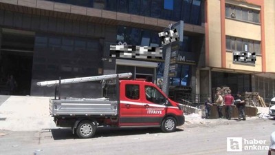 Altındağ'da mobilya imalathanesinde yangın: 1'ağır 3 yaralı!