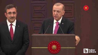 Cumhurbaşkanı Erdoğan'a 2 gün Cevdet Yılmaz vekalet edecek