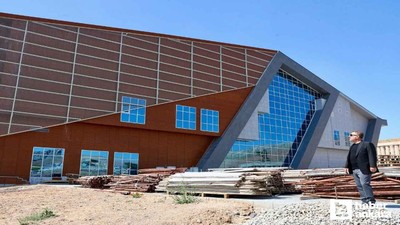 Sincan’da Şahintepesi Spor Kompleksi’nin yapımı sürüyor