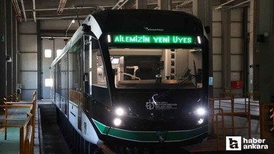 Ankara'da üretilen tramvaylar Kocaeli'nde raylara indi!