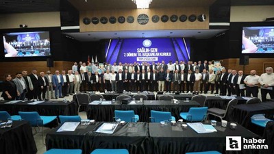 Sağlık-Sen Başkanlar Kurulu Ankara'da toplandı