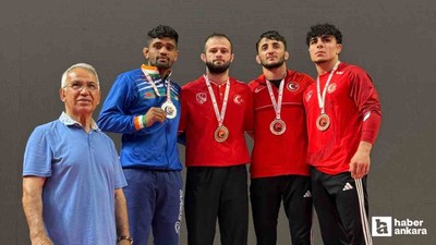 ASKİ Spor'un güreşçileri uluslararası turnuvaya damga vurdular