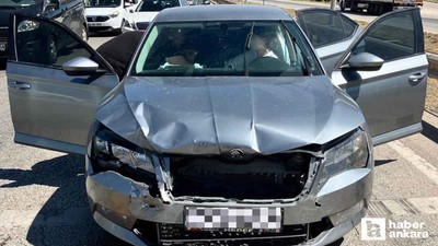 Kırıkkale - Ankara yolunca zincirleme trafik kazası: 3 yaralı!