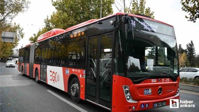 Ankara'da toplu ulaşımda yeni uygulamaları EGO duyurdu!