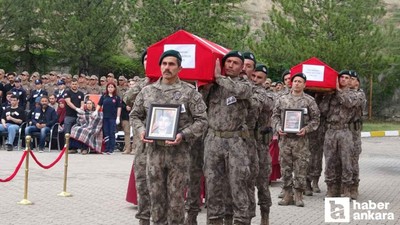 Trafik kazasında şehit olan kursiyerler memleketlerine uğurlandı!