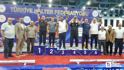 Türkiye Halter Şampiyonası'nda ASKİ Spor şampiyonluğa ambargo koydu
