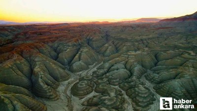Yeryüzünün Mars'ı Ankara'da! 'Gökkuşağı Tepeleri'