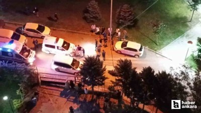 Etimesgut'ta kız isteme kavgasında 1 polis memuru vurularak hayatını kaybetti