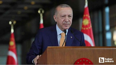 Kabine toplantısı kararlarını Cumhurbaşkanı Erdoğan açıkladı!