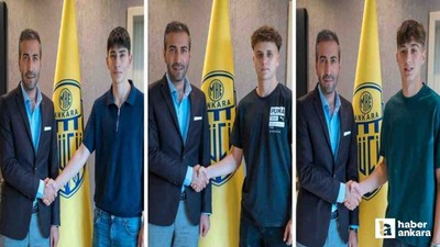 Ankaragücü altyapıdan 3 futbolcuyla profesyonel sözleşme imzaladı