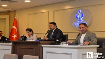 Kahramankazan Belediyesi Temmuz ayı olağan meclis toplantısı yapıldı
