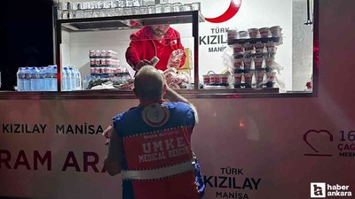 Kızılay orman yangınlarından etkilenenlere kumanya desteği veriyor